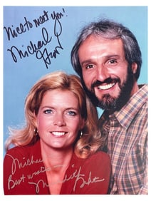 Family Ties - Michael Gross Signed 8x10 Color Photograph