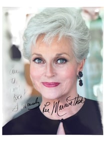 Lee Meriwether Signed 8x10 Color Photograph