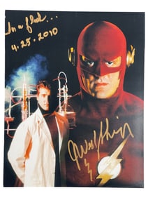 John Wesley Shipp - 1990 The Flash Signed 8x10 Photograph