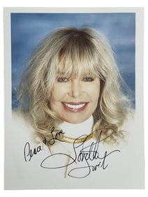 Loretta Swit - MASH Actress Signed 8x10 Color Photograph