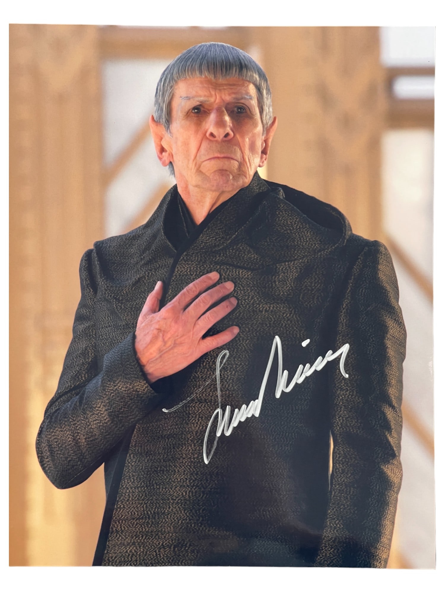 Leonard Nimoy - Spock Signed Autograph 8x10 Photograph: Leonard Nimoy - Spock Signed Autograph 8x10 Photograph