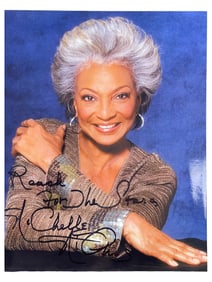 Star Trek - Nichelle Nichols Signed Color Photograph