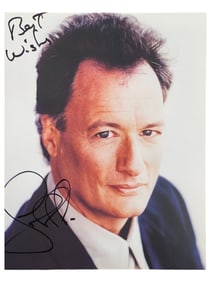 Star Trek: The Next Generation John de Lancie Signed 8x10 Photograph