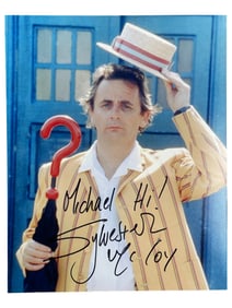 Sylvester McCoy - Doctor Who Signed 8x10 Photograph