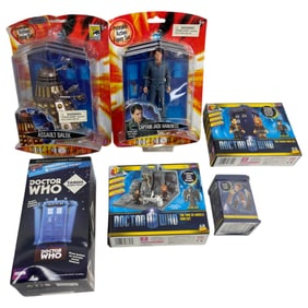 Doctor Who Cartoon & TV Character Action Figures
