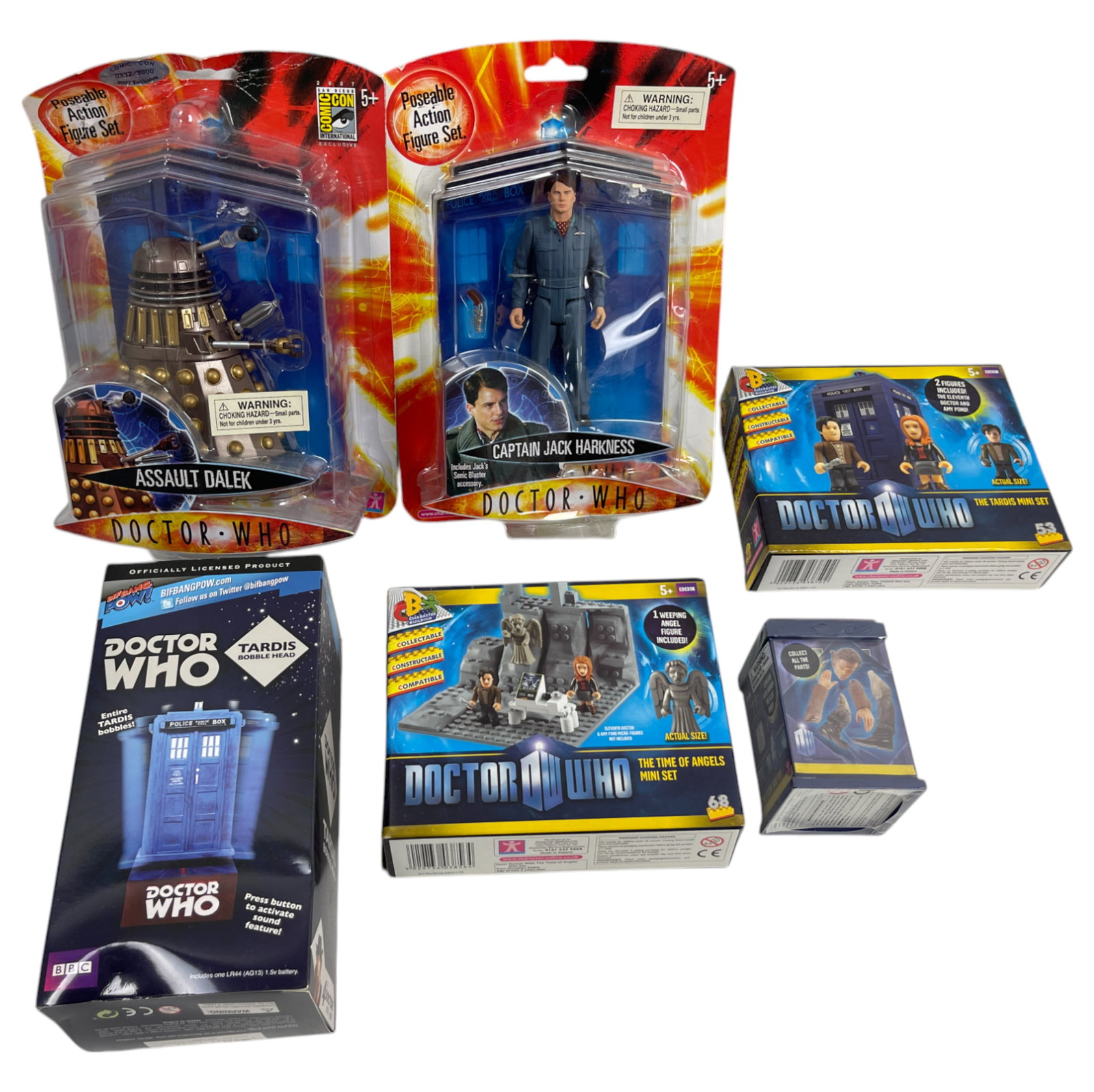 Doctor Who Cartoon & TV Character Action Figures (1 of 4)
