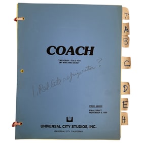 I'm Sorry I Told You My Wife Was Dead 1988 Final Draft Movie Script