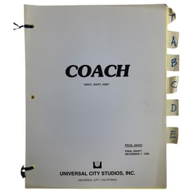 Coach - Hoot Hoot Hike 1988 Final Draft TV Show Script