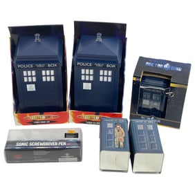 Vintage Action Figure Toys Collection Doctor Who Lot