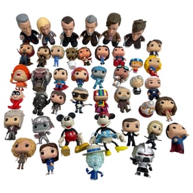 Vintage Funko Pops and Titans Collection Lot