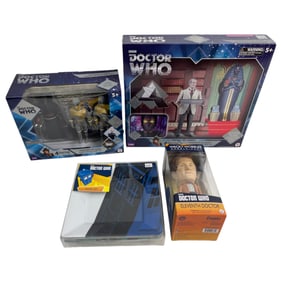 Vintage Doctor Who Action Toys Figure Collection Lot