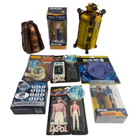 Vintage Doctor Who Action Toys Figure Collection Lot