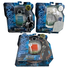 Vintage Tron Action Toys Figure Collection Lot