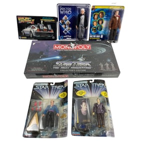 Vintage Star Trek Action Toys Figure Collection Lot