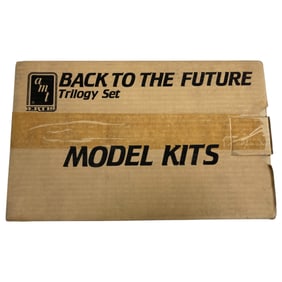 Vintage Toy Back To The Future Trilogy Set Model Kits Original Pack