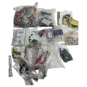 Vintage Assorted Jewelry lot Swarovski bracelets silver plates 10Lb