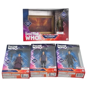 Vintage Action Figure Toys Doctor Who Collection Lot