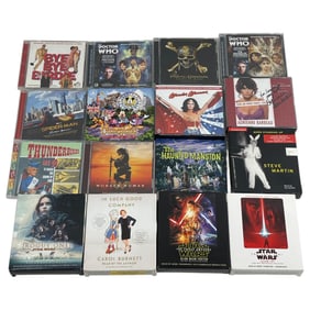 Vintage Movie CD Collection Lot Star Wars, Superman, Harry Potter lot