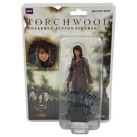 Torchwood - Toshiko Sato Action Figure Signed by Naoko Mori
