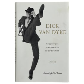 Dick van Dyke - My Lucky Life... HC Book Signed by Dick van Dyke