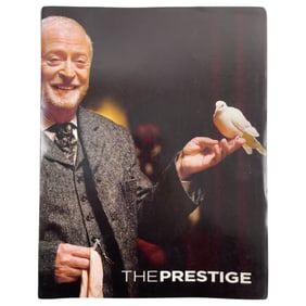 The Prestige - Screenplay Signed by Johnathan Nolan and Christopher Nolan