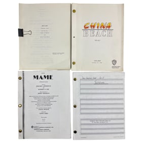 Vintage Movie Script Collection Lot of 4 Empty NestChina Beach Mamie