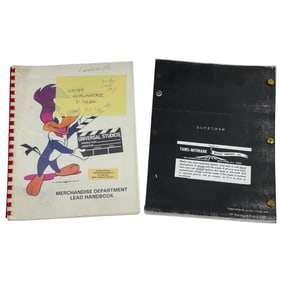 Rare Superman and Universal Studios Merchandise Department Production Art