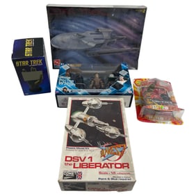 Vintage Acttion Figure Toys Collection Lot Star Trek Doctor Who