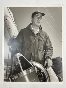 Sid Avery - Original B&W Photograph of Humphrey Bogart Signed