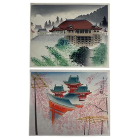 JAPANESE WOODBLOCK PRINT By Tokuriki Tomikichiro