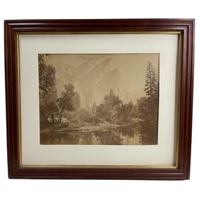 Carleton E. Watkins - 1865 Yosemite Valley Photo