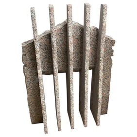 Jesus Bautista Moroles - "Texas Facade, 1986" - Texas Granite Sculpture