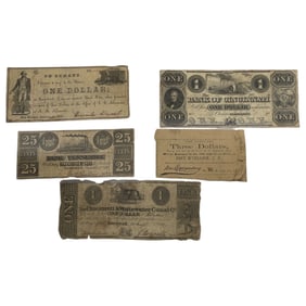 Confederate States of America Paper Currency Lot