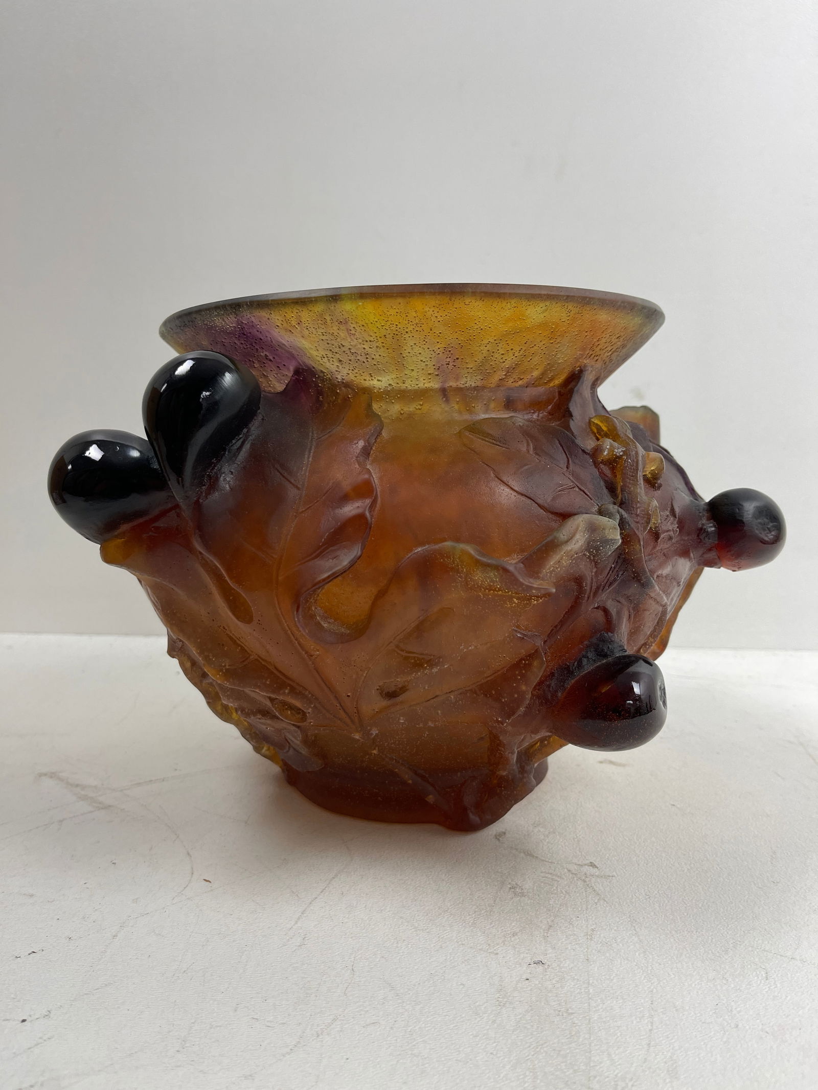Daum, Coupe Grand Modele, Fig Bowl (1 of 10)