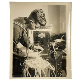 International Film Service Original Press Photo 1919 Multiplex Radio System