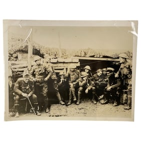 International Film Service New England Gun Crew WW1 1918 Press Photo