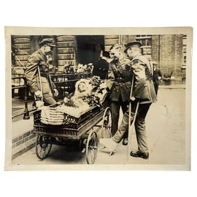 International Film Service American Nurse Honored by Wounded British Officers