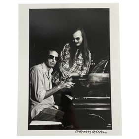 Henry Diltz Signed Silver Gelatin Photograph of Steely Dan