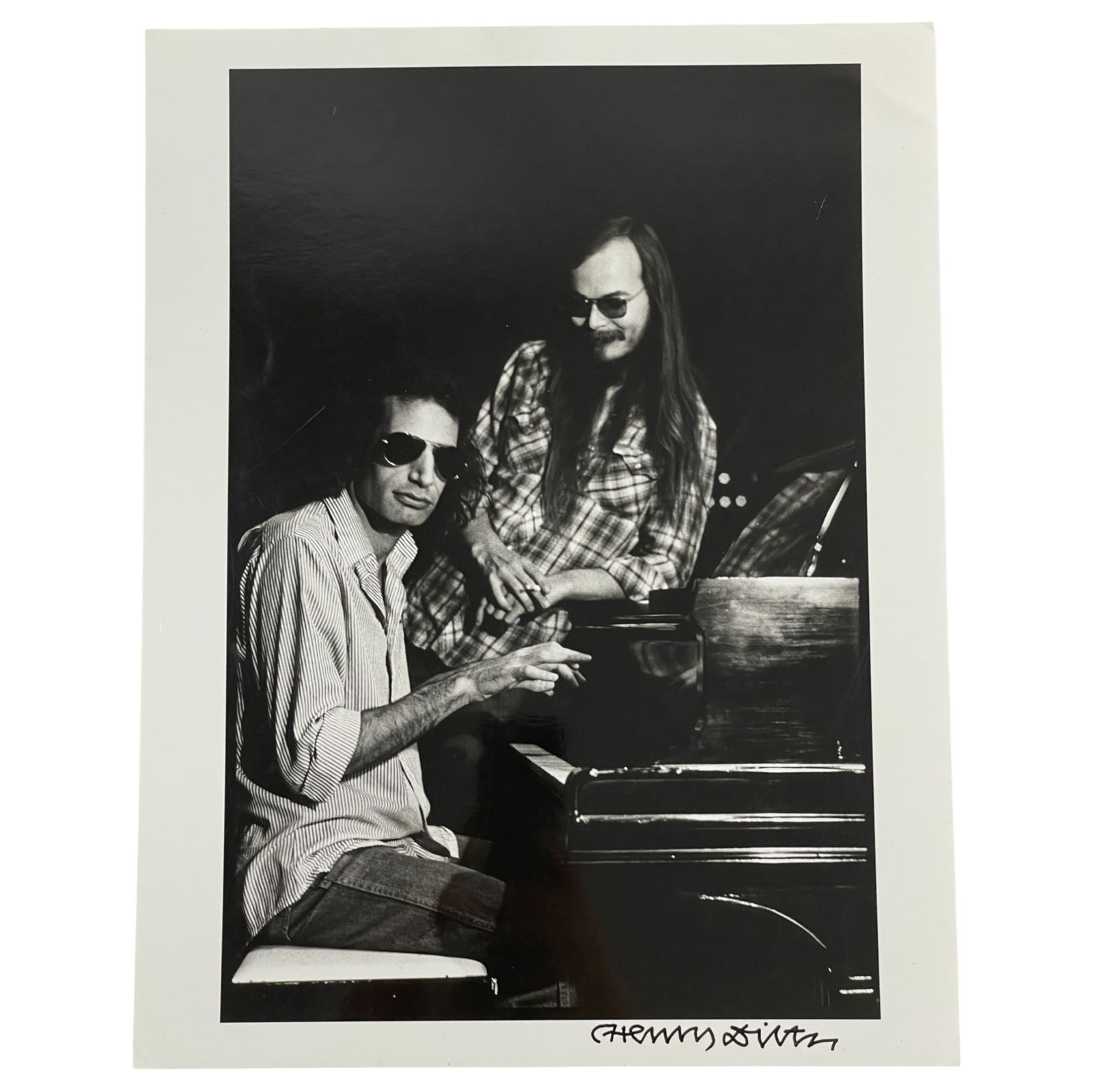 Henry Diltz Signed Silver Gelatin Photograph of Steely Dan (1 of 4)