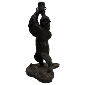 Grizzly Adams - Classic Bronze Statue of Ben the Bear Personalized to Dan Haggerty