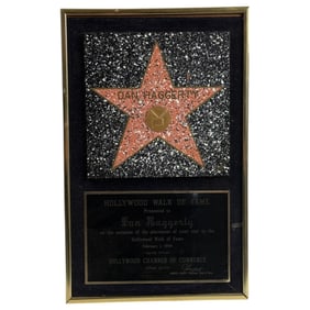 Dan Haggerty 1994 Hollywood Walk of Fame Star Award