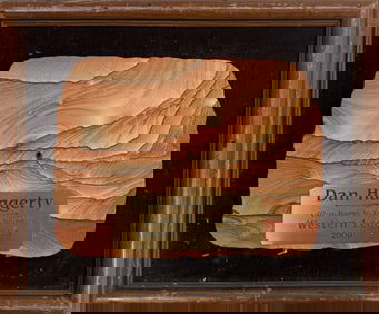 Dan Haggerty - "Our Home is Your Home" 2009 Western legends Wood Award