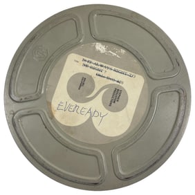 Rare Original 16mm Film Reel of Eveready Harton in Buried Treasure with Paper Sleeve, Circa 1928