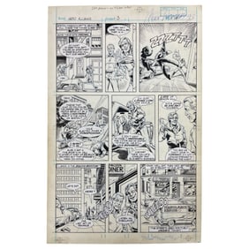 Comic Book Hero Alliance Illustration Art Storyboard