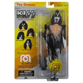 Vintage Action Figure Kiss Signed Gene Simmons NIB