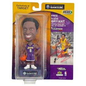 Vintage Action Figure Basketball Signed Kobe Bryant