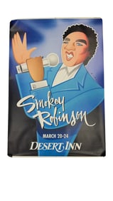 The Desert Inn Original Las Vegas Caricature Poster of The Temptations Translucent