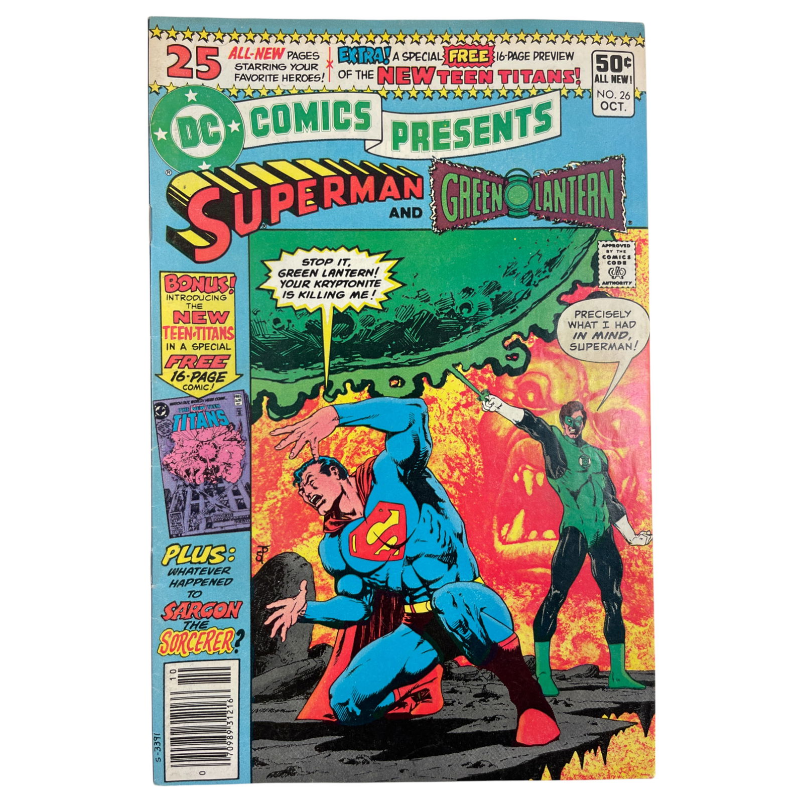 DC Comics Presents 26... SUPERMAN & GREEN LANTERN! THE NEW TEEN TITANS! (1 of 3)