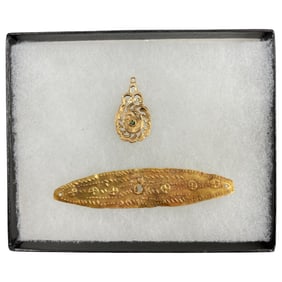 Ancient Gold Roman Jewelry Artifacts High Karat