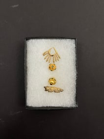 Ancient Gold Bead Jewelry Artifacts High Karat